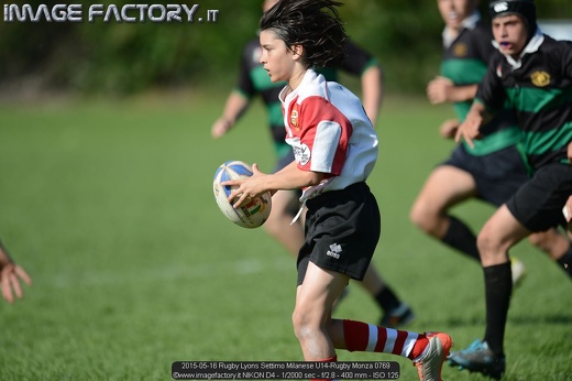 2015-05-16 Rugby Lyons Settimo Milanese U14-Rugby Monza 0769